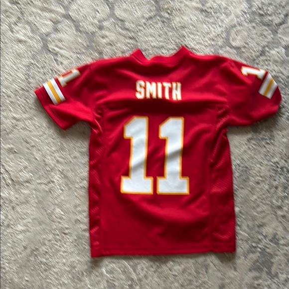 Red Kansas City Chiefs Jersey with Number 11 - Picture 2 of 2